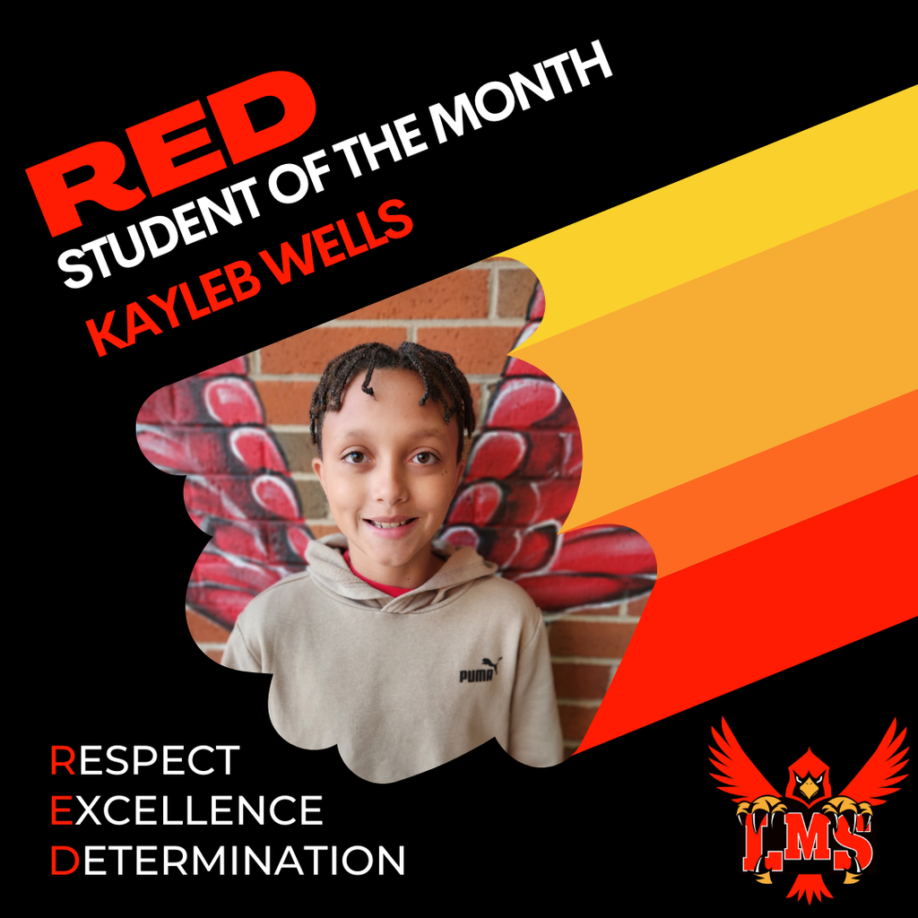 LMS RED student of the month