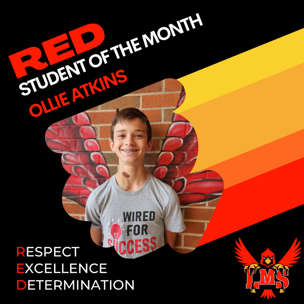 LMS RED student of the month