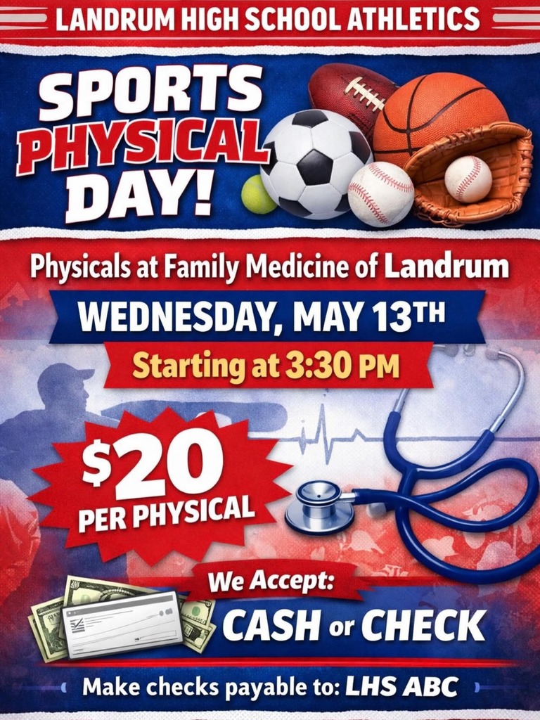 LMS LHS athletic physicals info