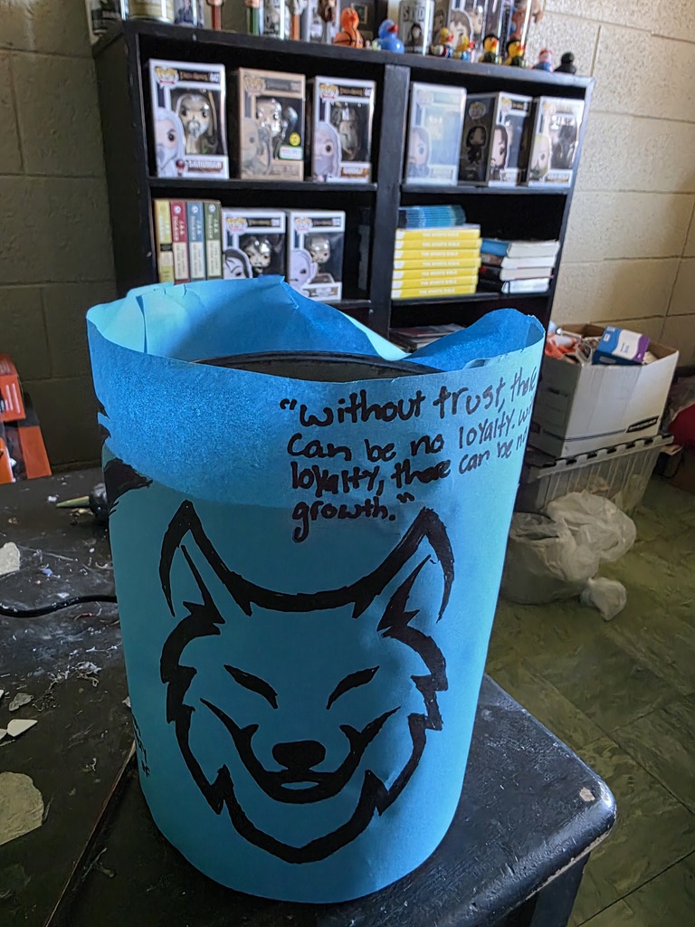 LMS totem project in 7th grade ELA