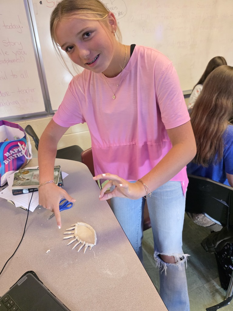 LMS dragon eye project in 7th grade ELA