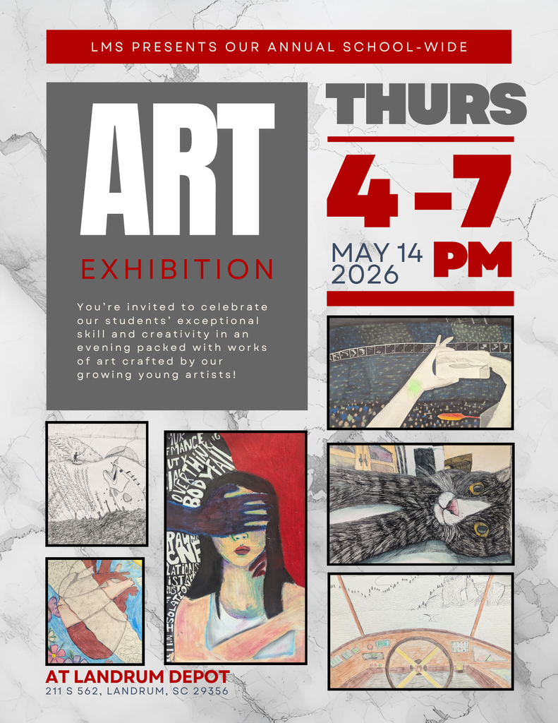LMS Art Exhibition announcement pg 1