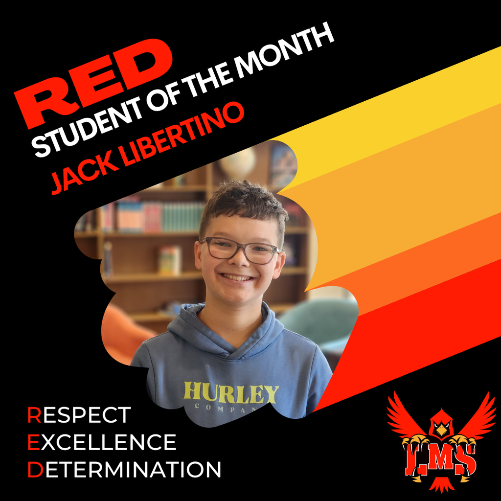 LMS RED student of the month