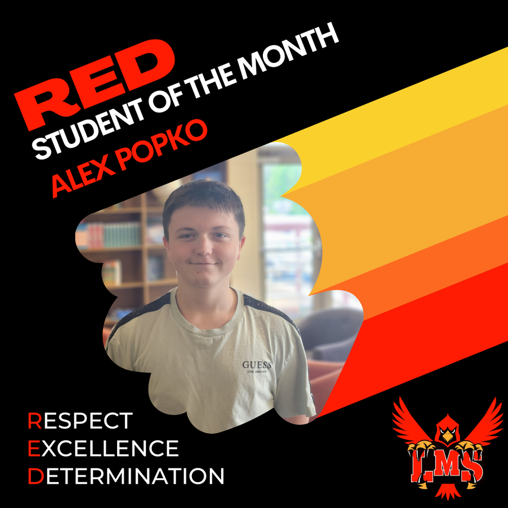 LMS RED student of the month