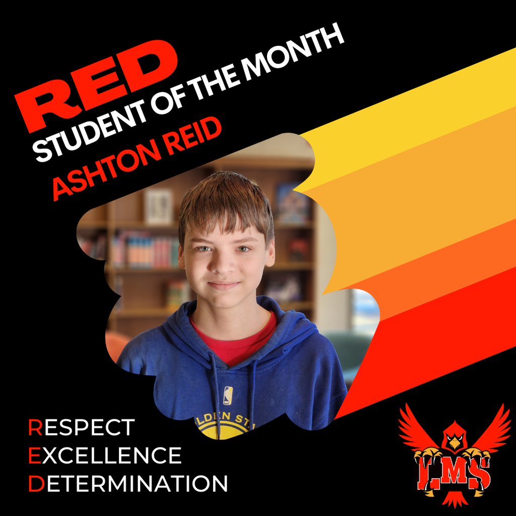 LMS RED student of the month