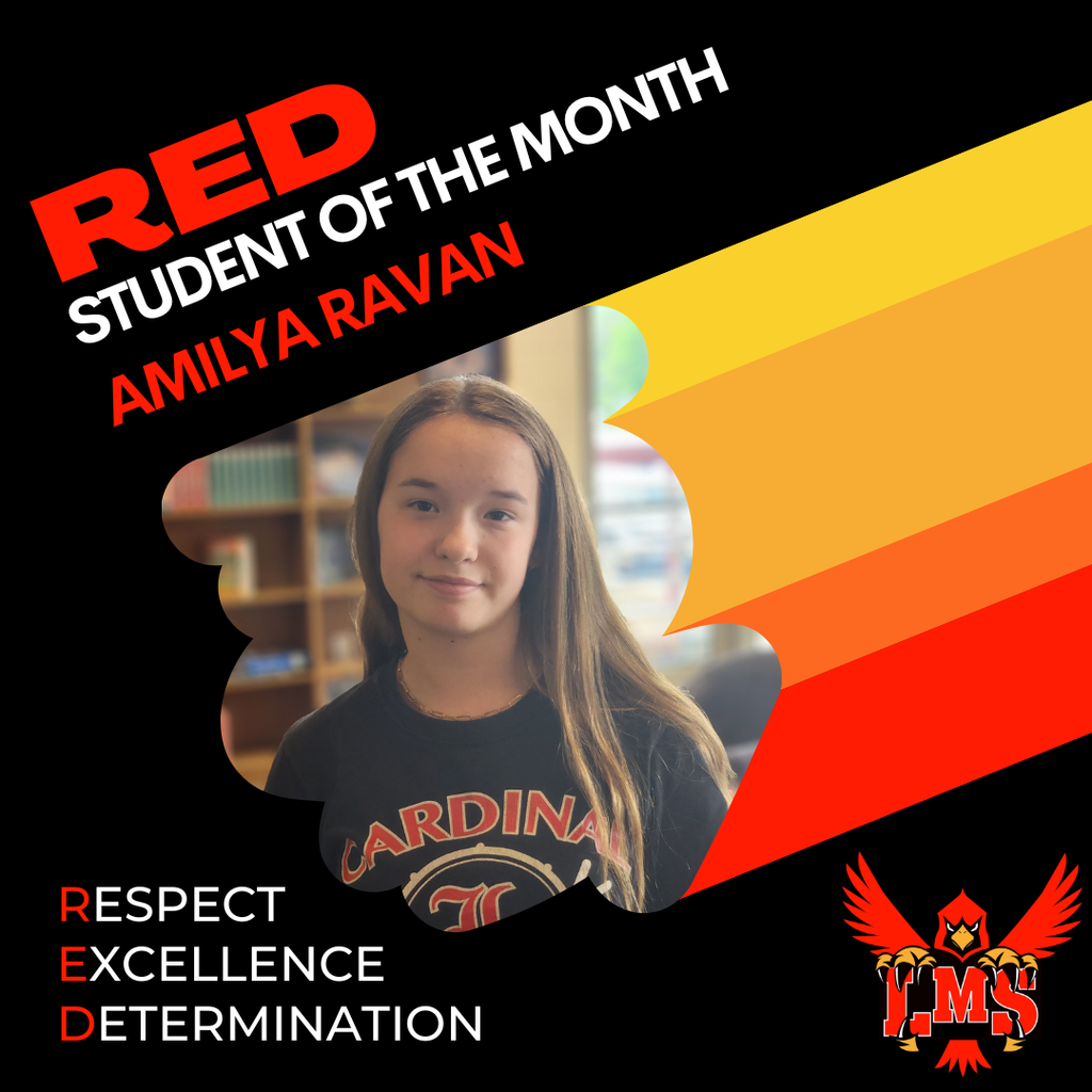 LMS RED student of the month