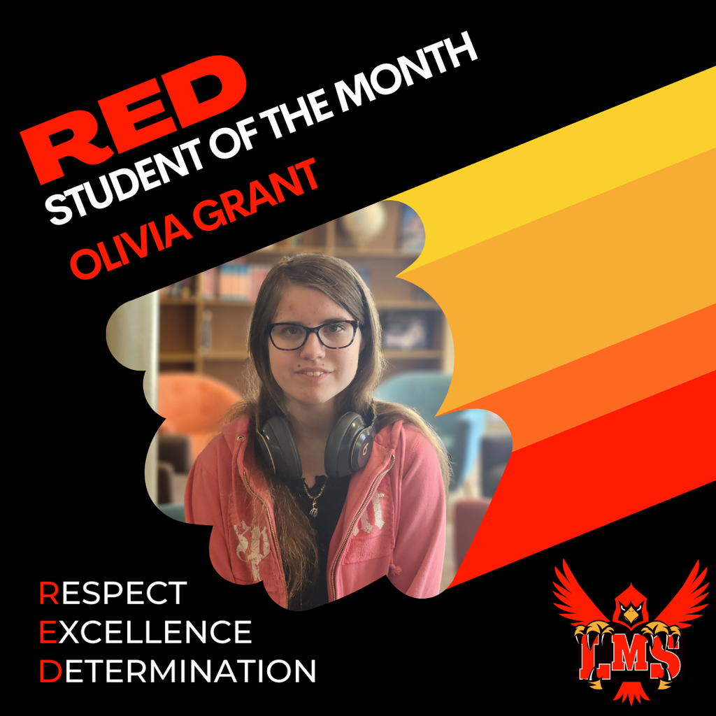 LMS RED student of the month