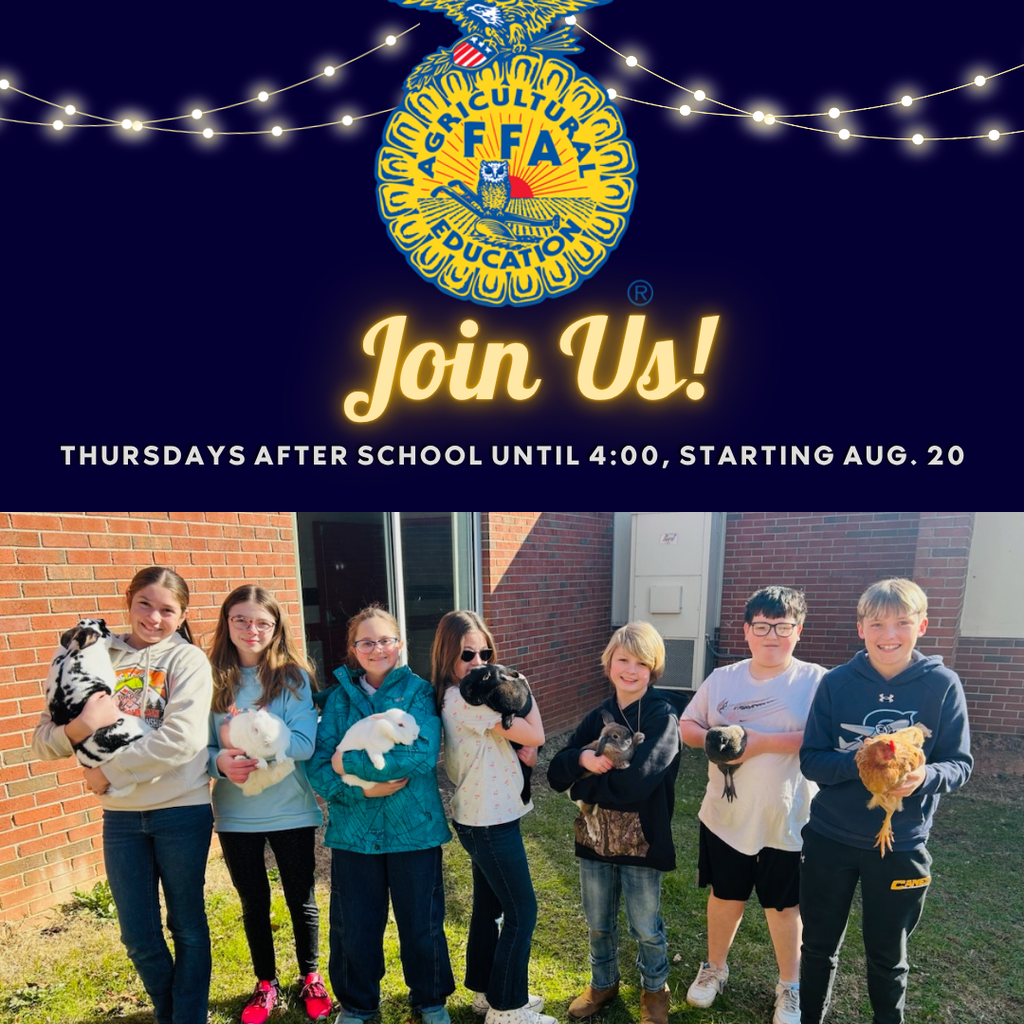 Join LMS FFA flyer