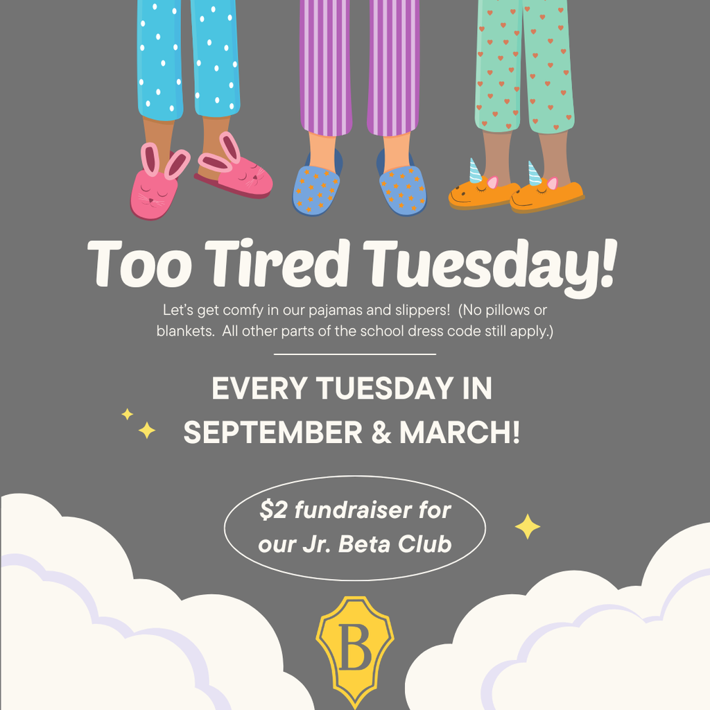 Too Tired Tuesday fundraiser announcement