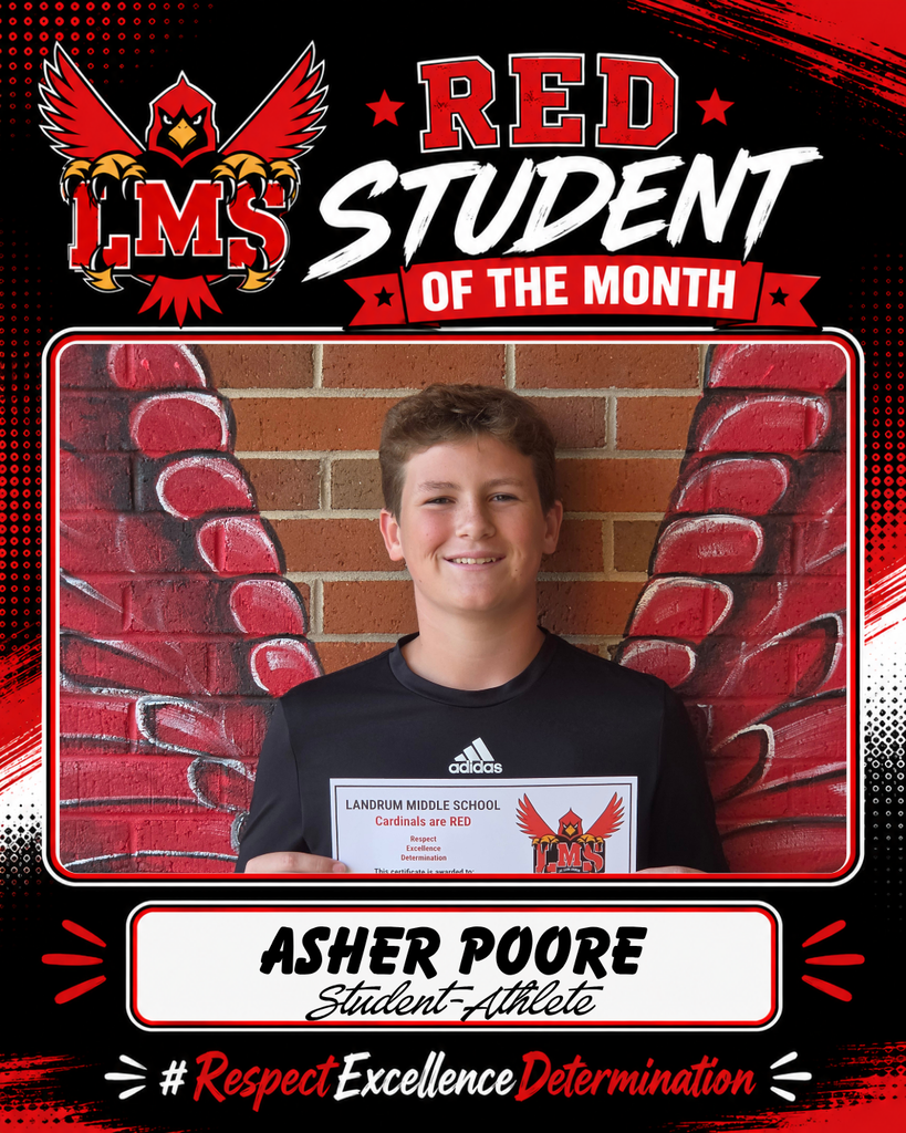 LMS RED Student of the Month
