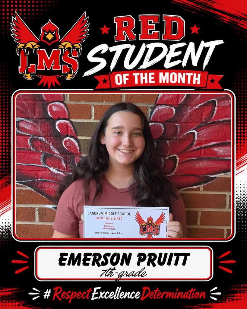LMS RED Student of the Month