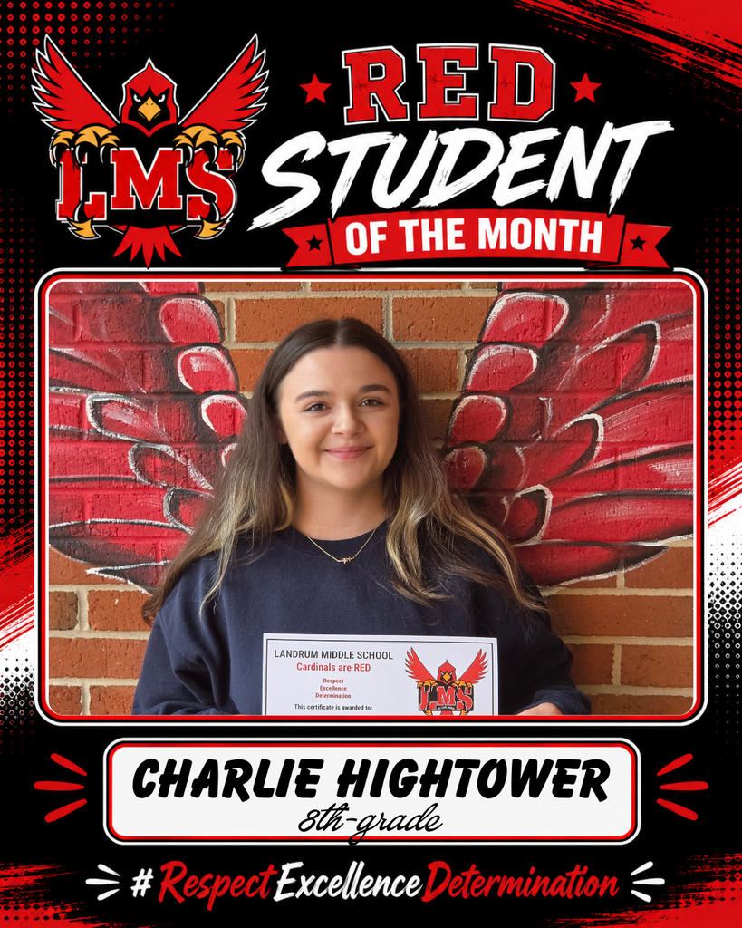 LMS RED Student of the Month