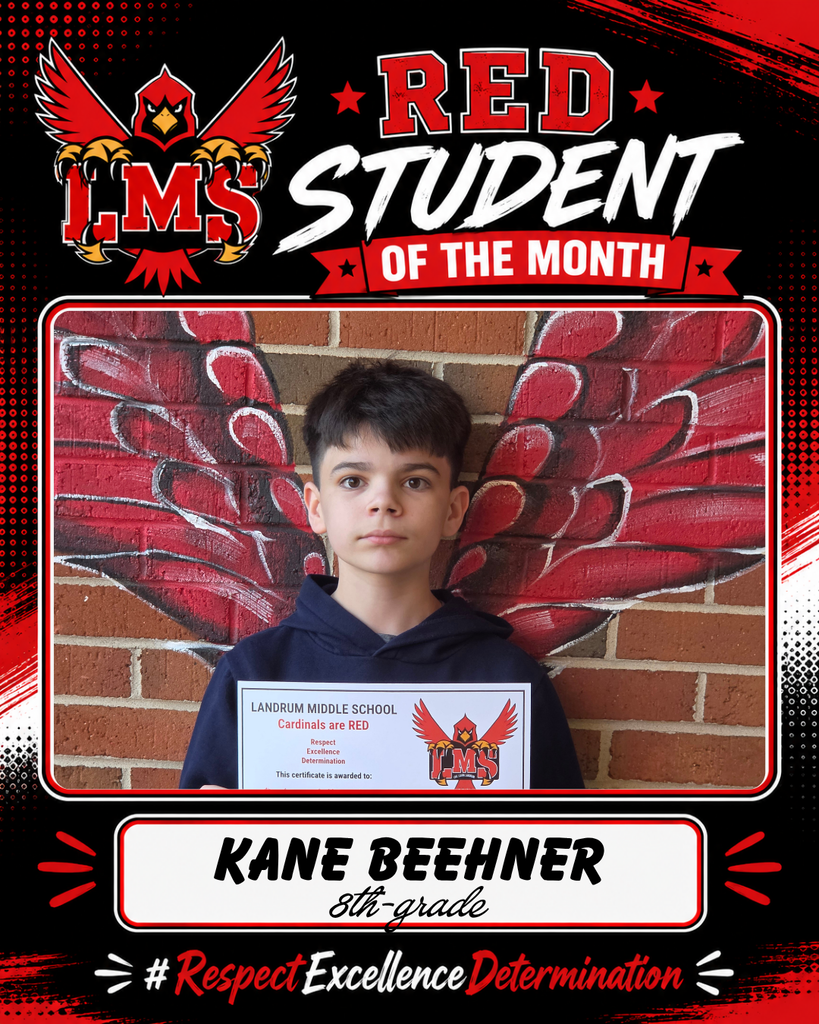 LMS RED Student of the Month