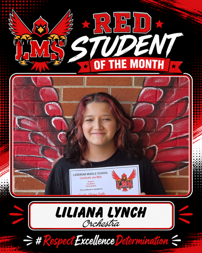 LMS RED Student of the Month