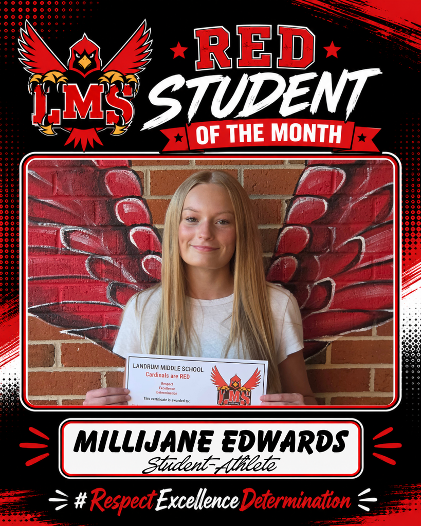 LMS RED Student of the Month