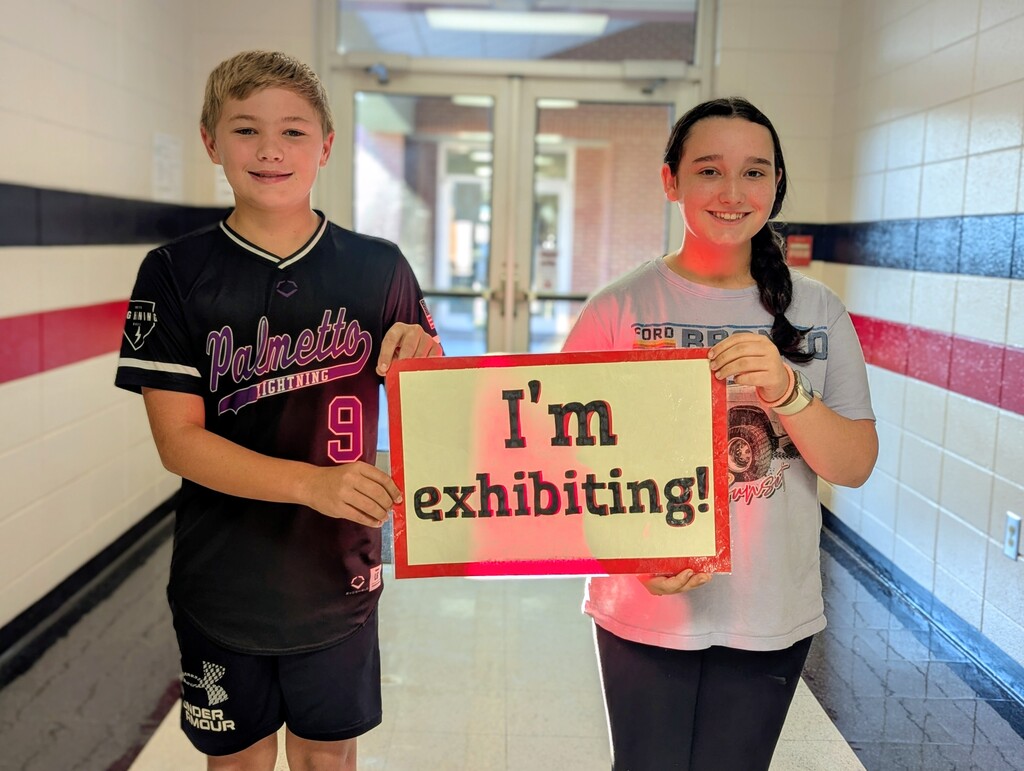 LMS visual arts students