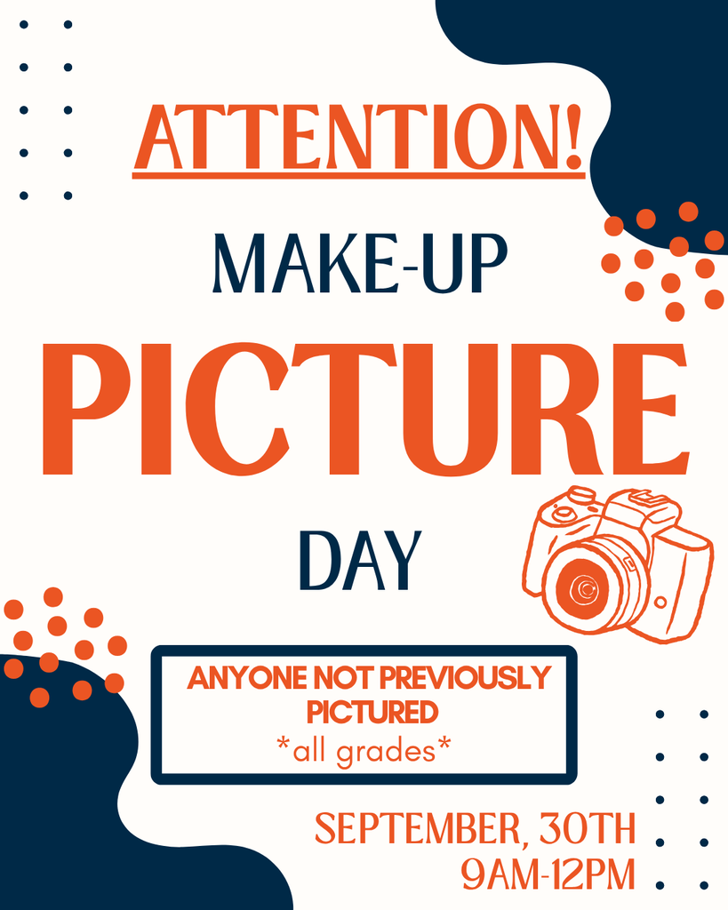 Makeup picture day is Sept 30th