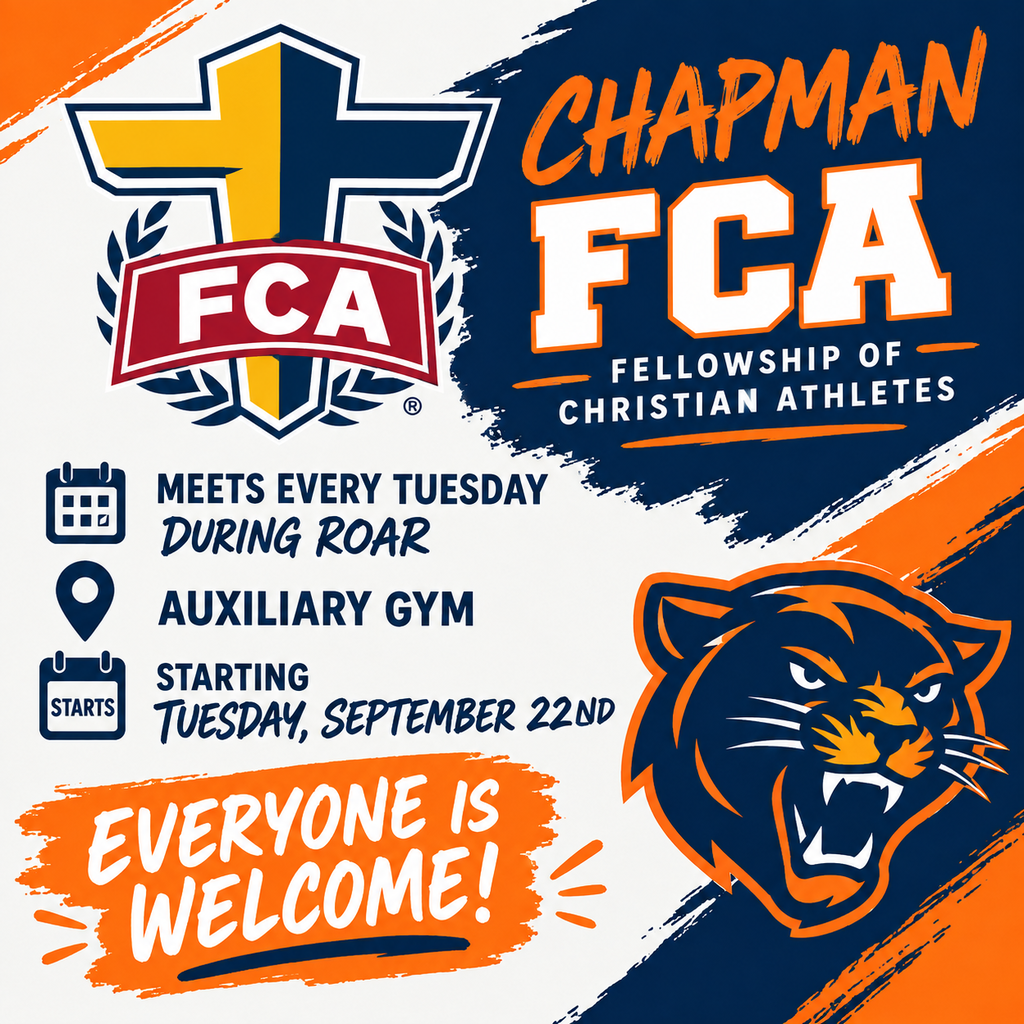 FCA meets every Tuesday in the Auxilary Gym
