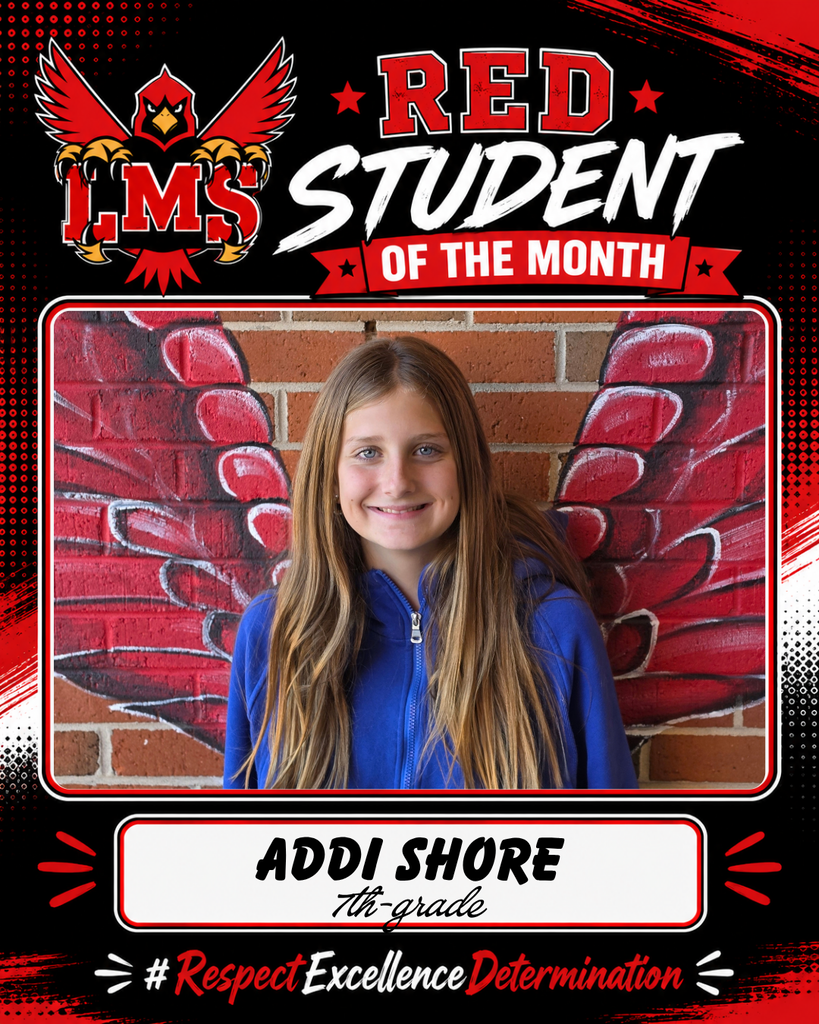 LMS RED Student of the Month