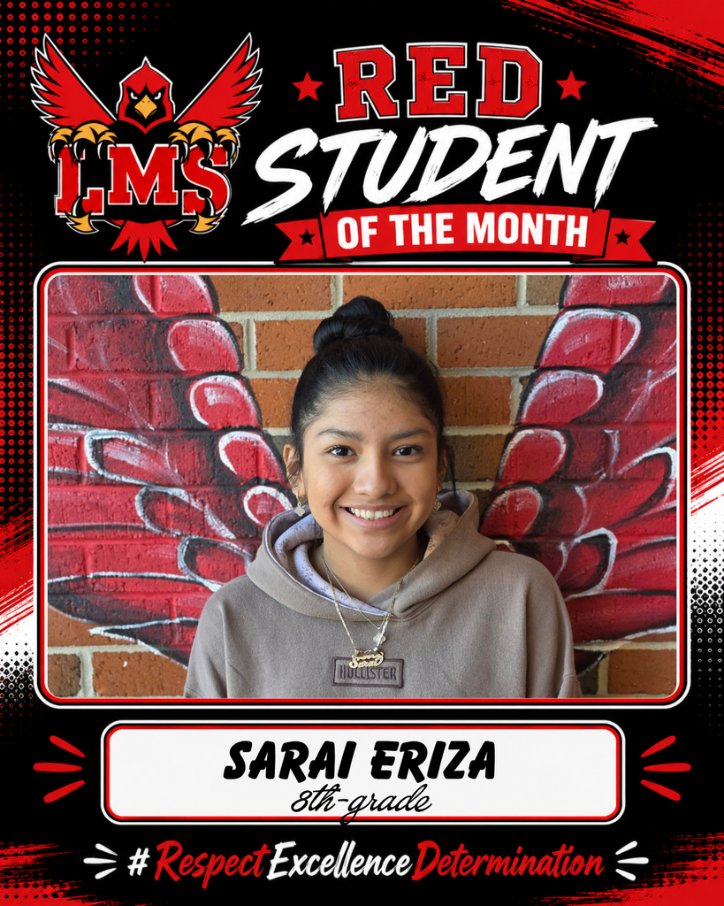 LMS RED Student of the Month