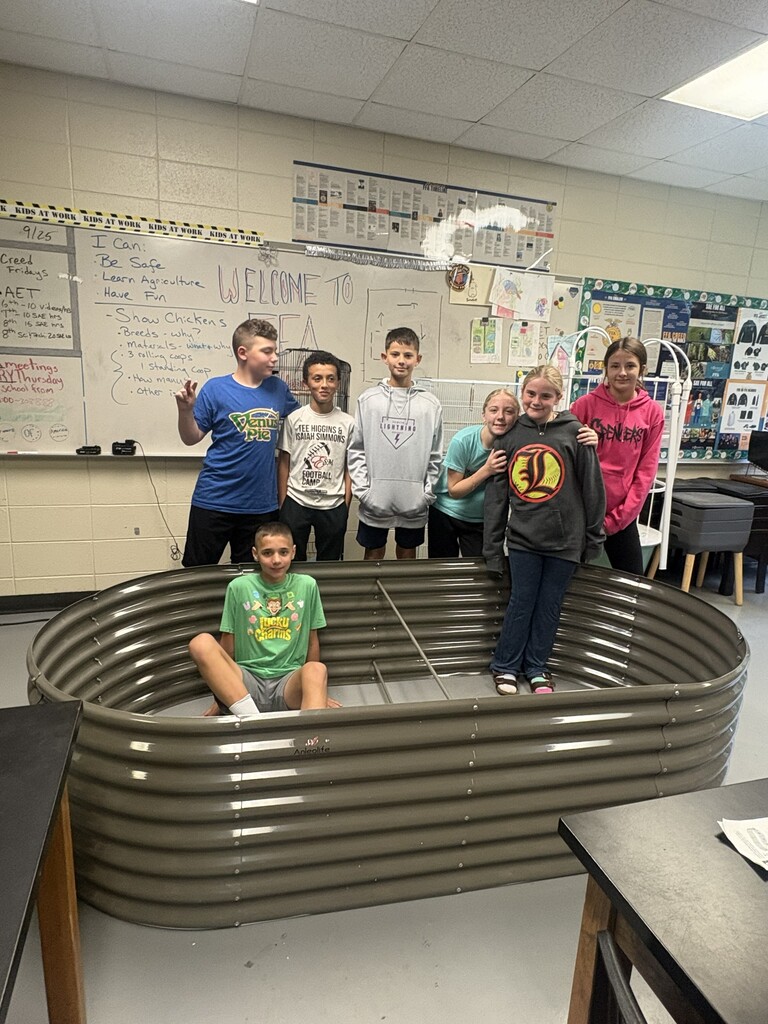 LMS 6th grade Ag-Ed students