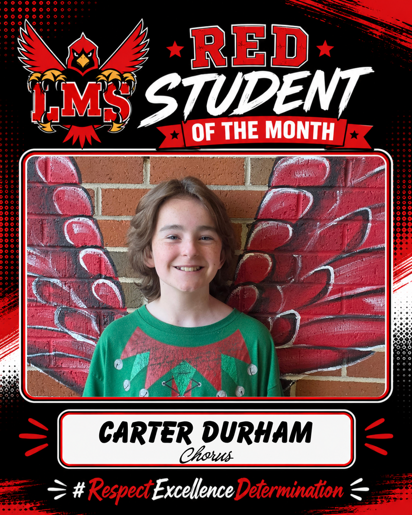 LMS RED Student of the Month