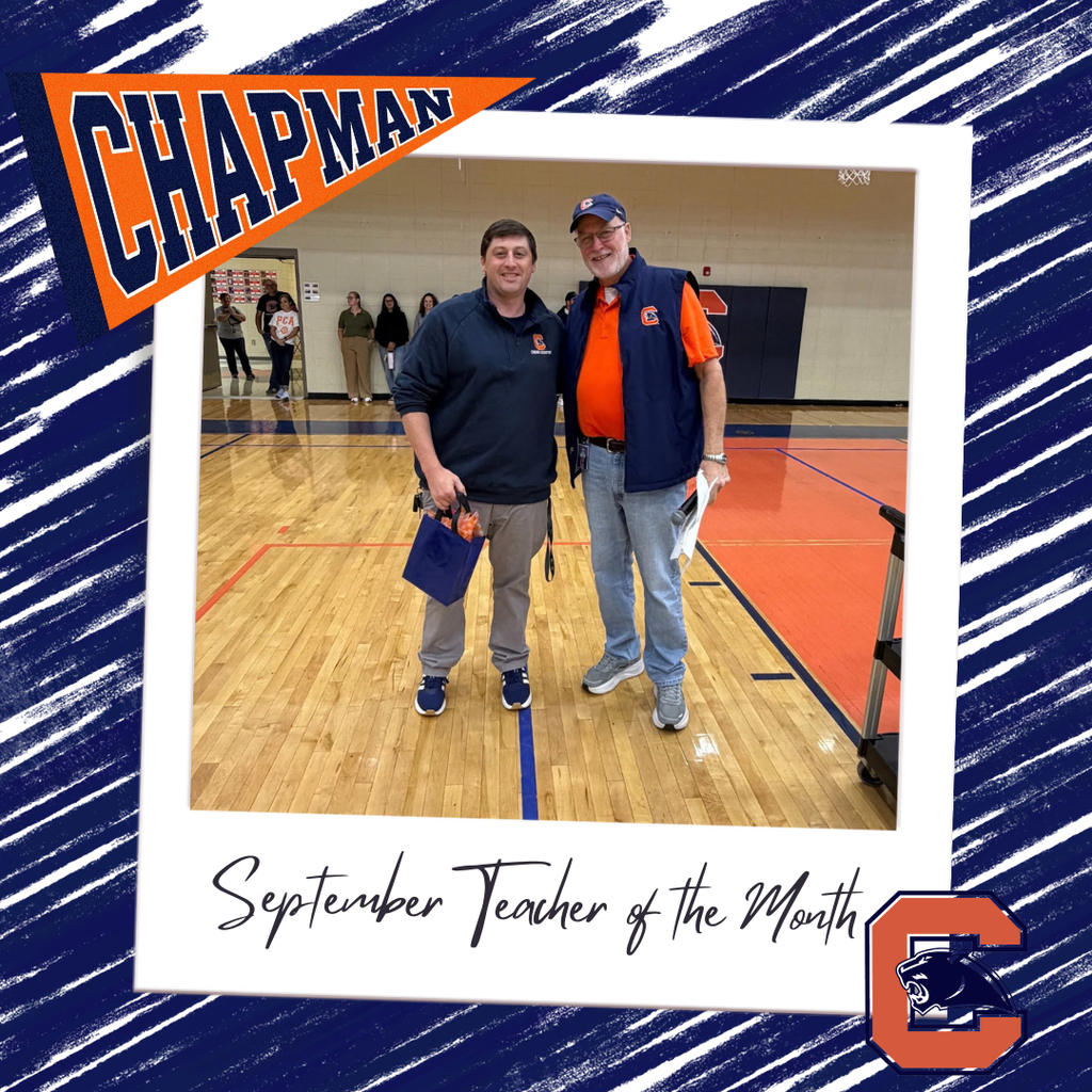 September Teacher of the Month
