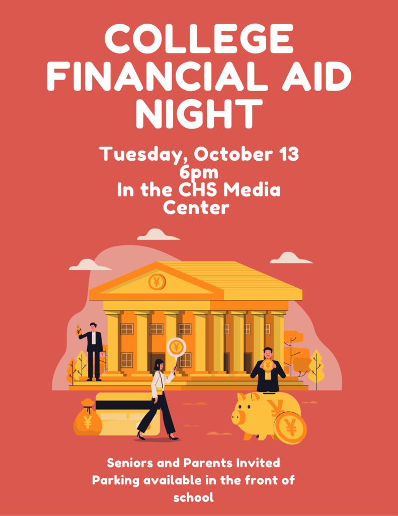 Join us for Financial Aid Night October 13th