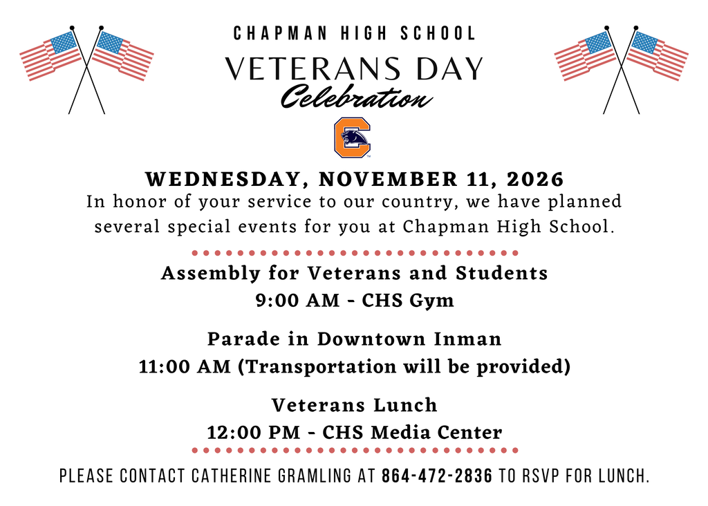 Veterans Day is November 11th starting at 9am