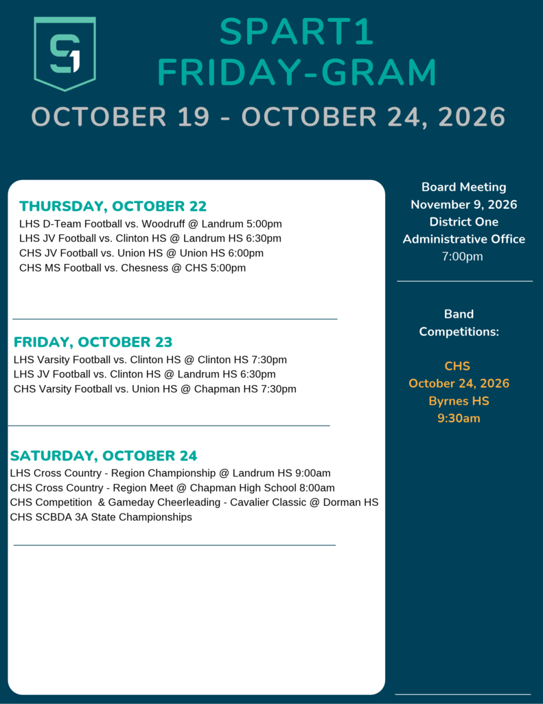 Week at a glance