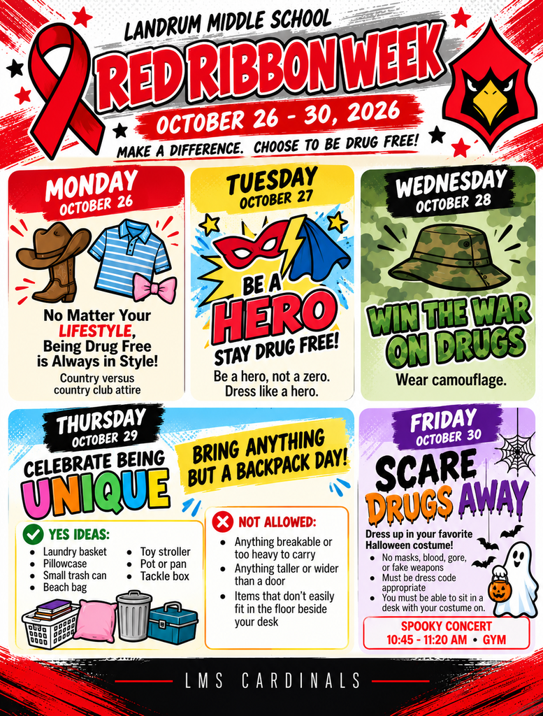 Red Ribbon Week 2026 at LMS