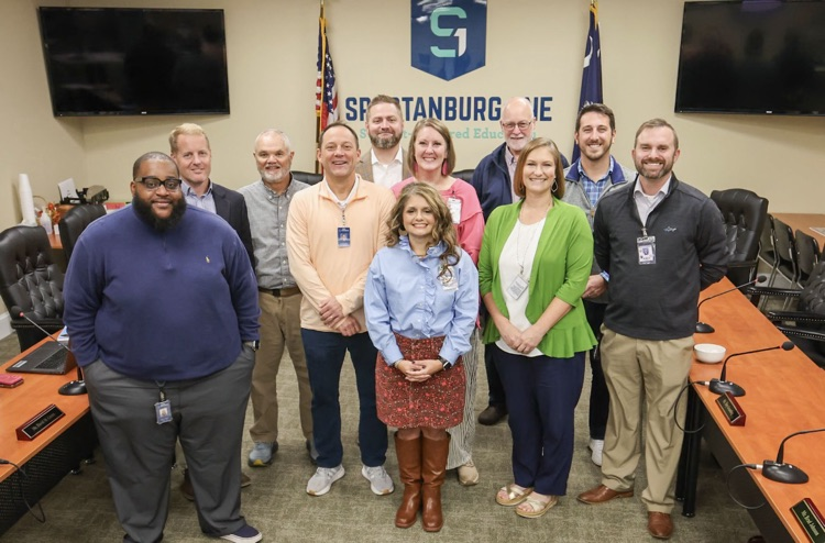 group photo of all D1 principals