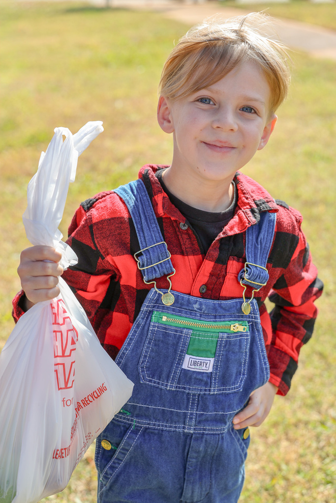 Student Buying Food at the farmers market
