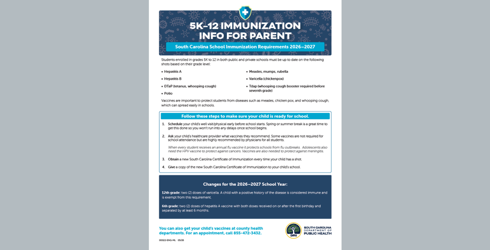 2026-27 Immunization Information