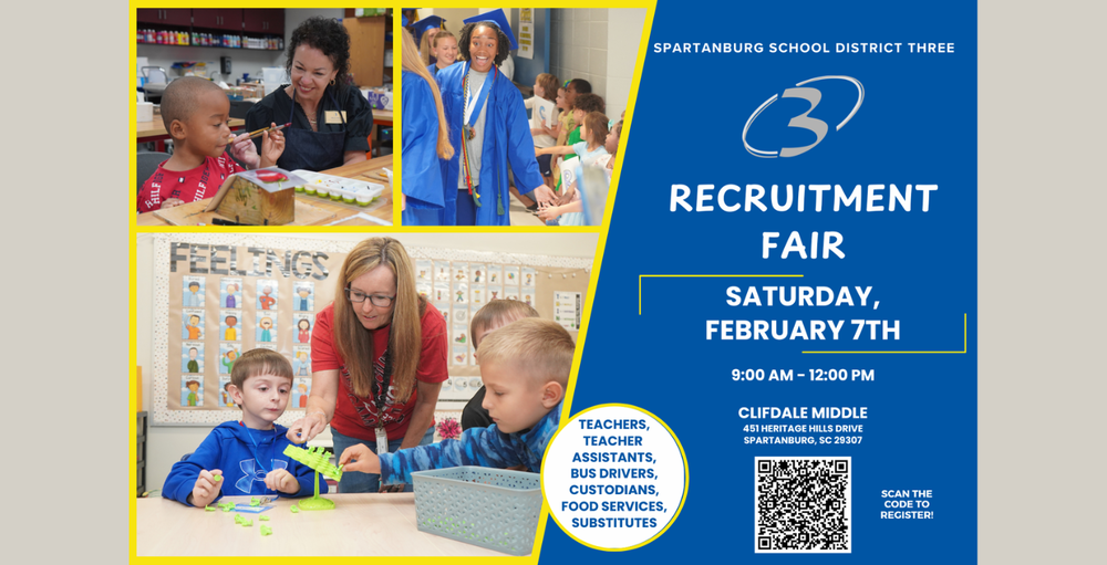 D3 Recruitment Fair 2026 - Saturday, February 7th from 9:00 am - 12:00 pm