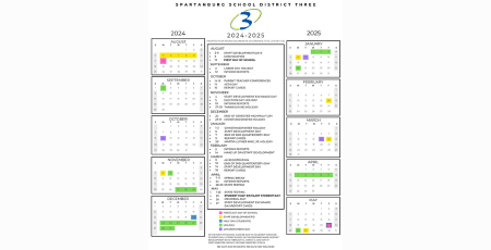 2024-2025 Academic Calendar Now Available | Gettys D. Broome High School