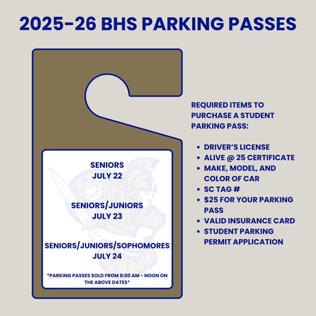 Parking Passes at BHS