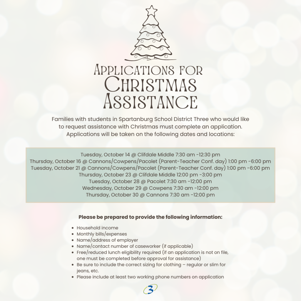 Christmas Assistance Applications 2025