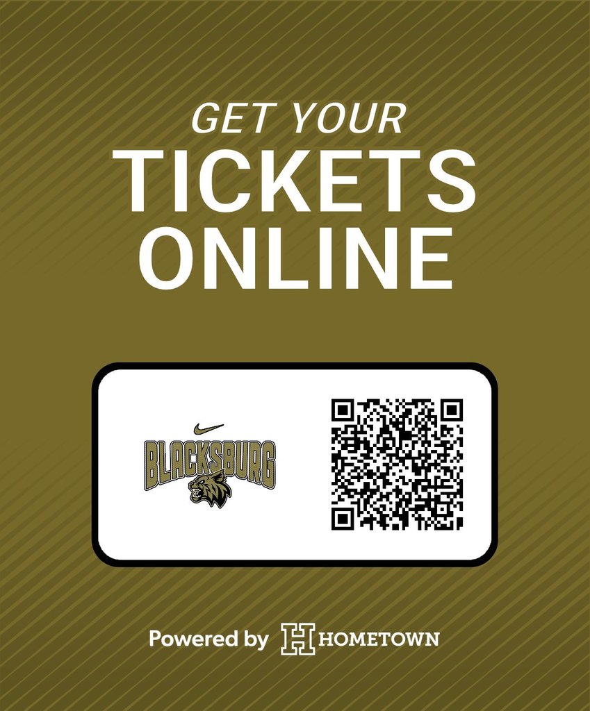 Broome High School at Blacksburg - tonight at 7:30 pm at Blacksburg High School