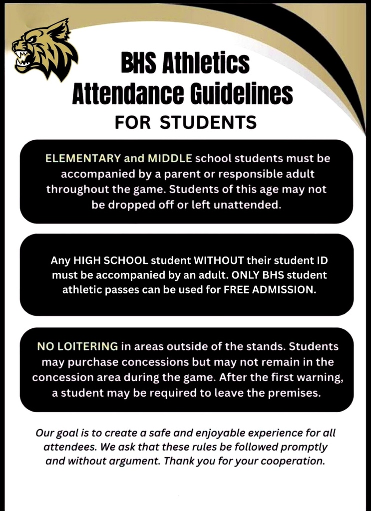 Broome High School at Blacksburg - tonight at 7:30 pm at Blacksburg High School