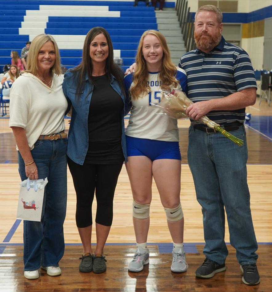 Broome High School Volleyball Senior Night 2025