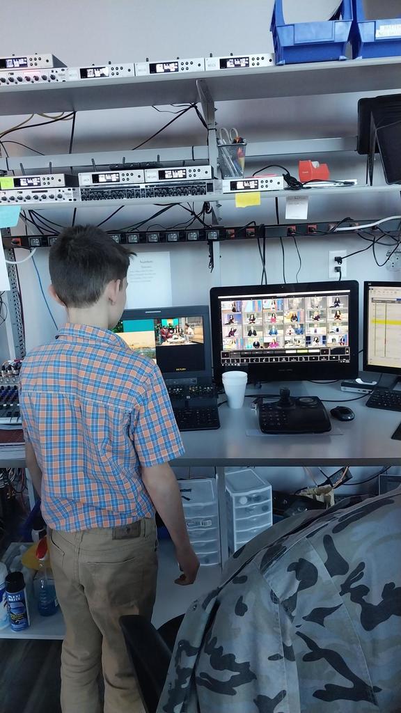 Cannons Elementary News Crew Visits WSPA 7 Your Carolina