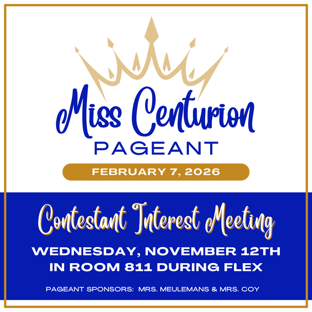Miss Centurion 2026 Interest Meeting