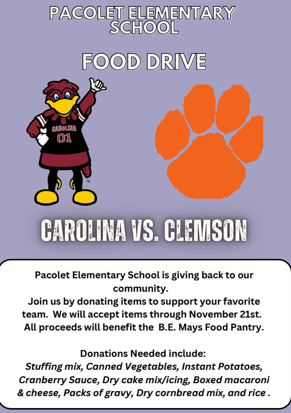 Canned Food drive