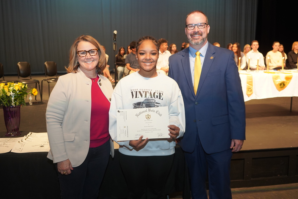 Broome High School Beta Club Induction