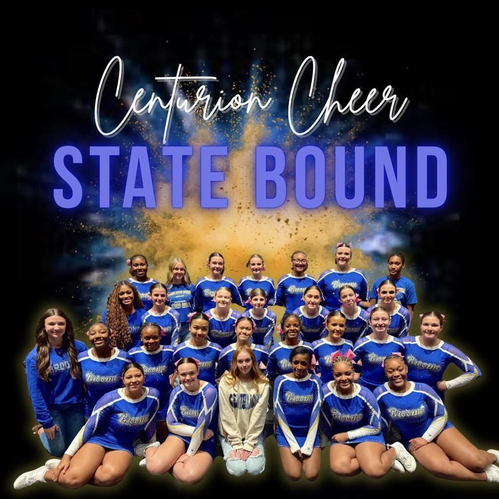 Competitive Cheer State Championships 2025 - Broome High School