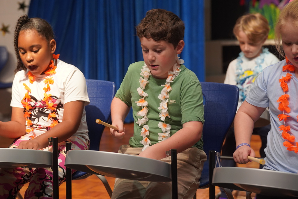 Cannons Elementary School's Steel Drum performance