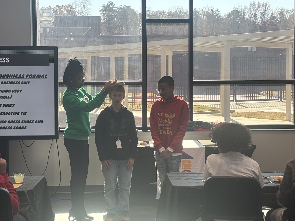 Etiquette Training for Clifdale Middle Students