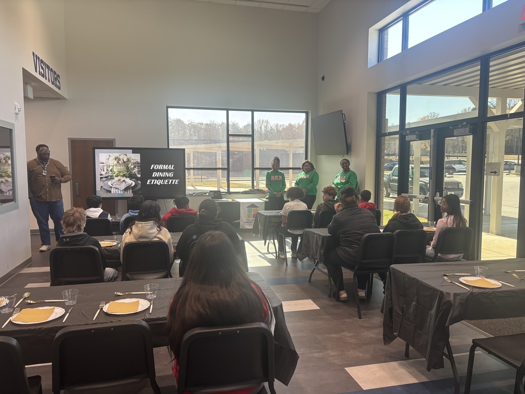 Etiquette Training for Clifdale Middle Students