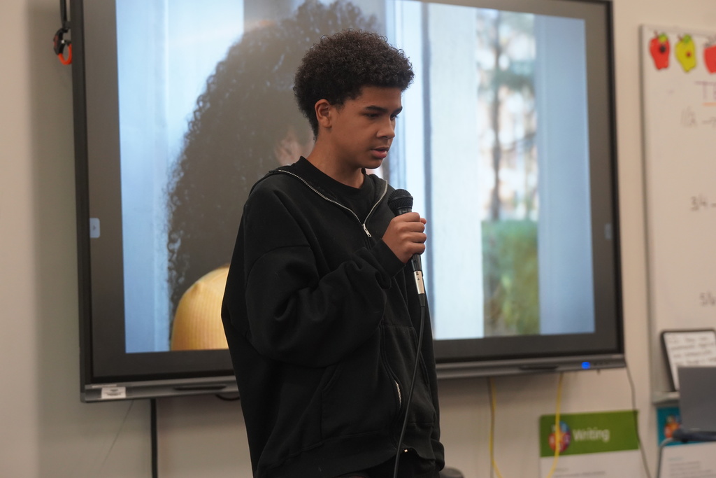 Miss McDowell's Clifdale Middle students presented TED Talks this week